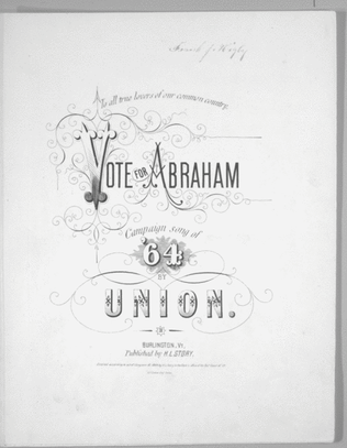 Vote For Abraham