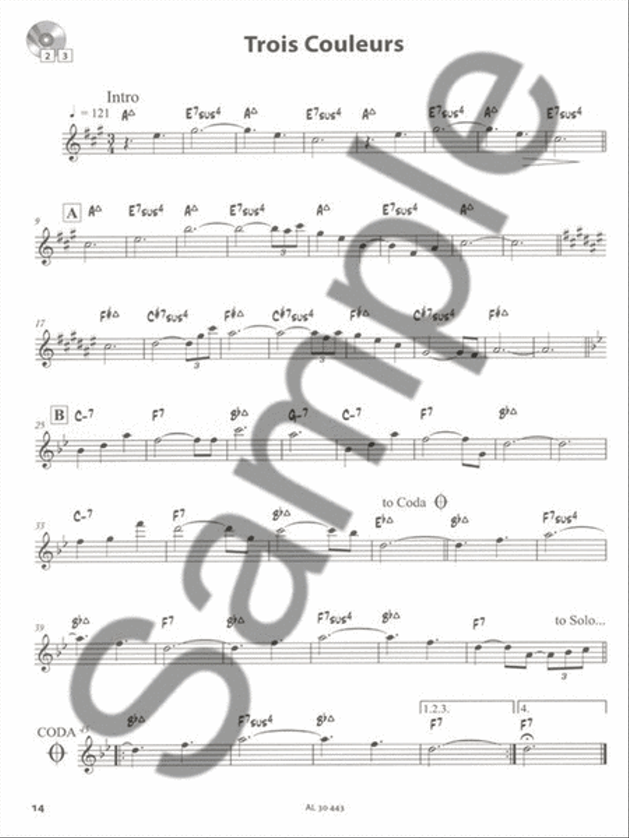 Les Cahiers Charlier/sourisse - Jazz (livre Avec Cd Al30444) Pour Saxophone Saxophone Solo scores gallery preview page 2