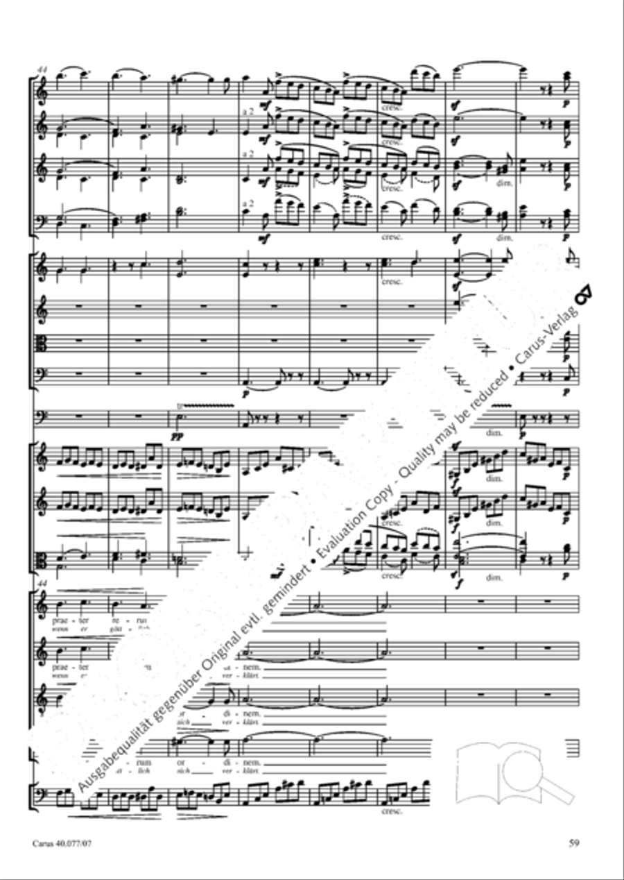 Lauda Sion 4-Part scores gallery preview page 72