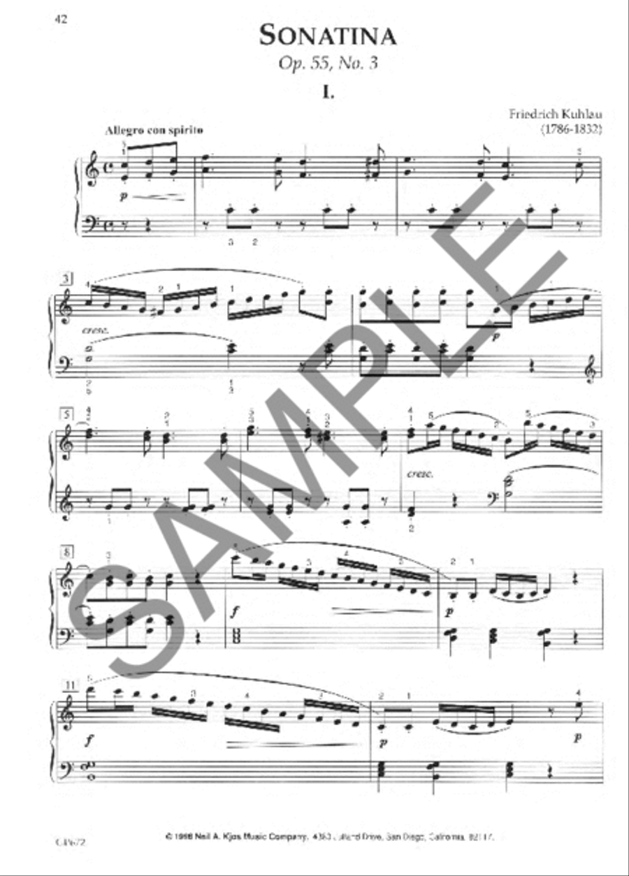 Selected Sonatinas, Book 2 Piano Solo scores gallery preview page 2