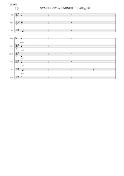 SYMPHONY inE MINOR, 3rd MOVEMENT image number null