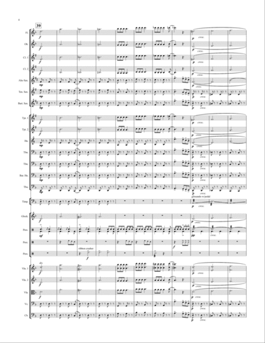 Last of the Buccaneers Concert Band scores gallery preview page 4