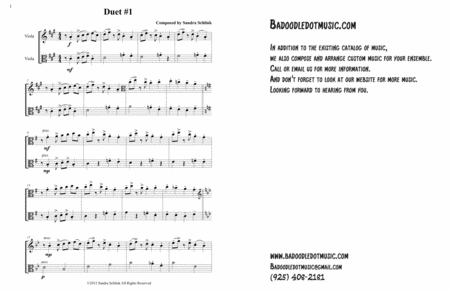 Jazz Viola Duet Book 3 in Brass keys