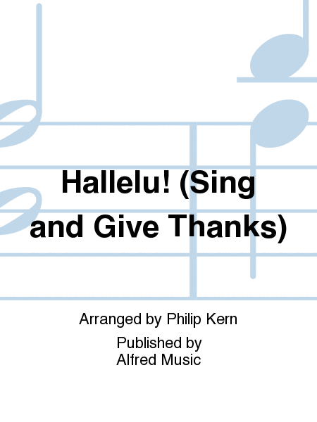 Hallelu! (Sing and Give Thanks) image number null