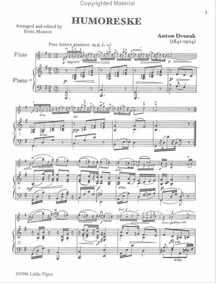Musical Treasures, Volume 4 Flute Solo scores gallery preview page 2