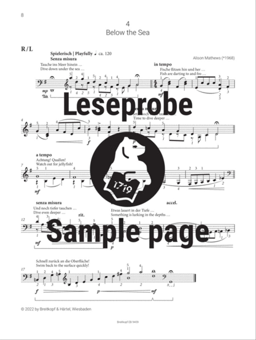 One Hand Piano One Hand Piano Piano Accompaniment scores gallery preview page 5