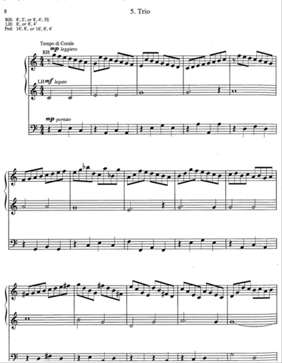 Partita on Nicaea Partita on Nicaea Organ scores gallery preview page 4