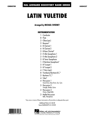 Latin Yuletide - Conductor Score (Full Score)