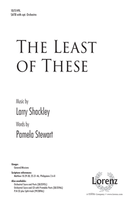 Book cover for The Least of These