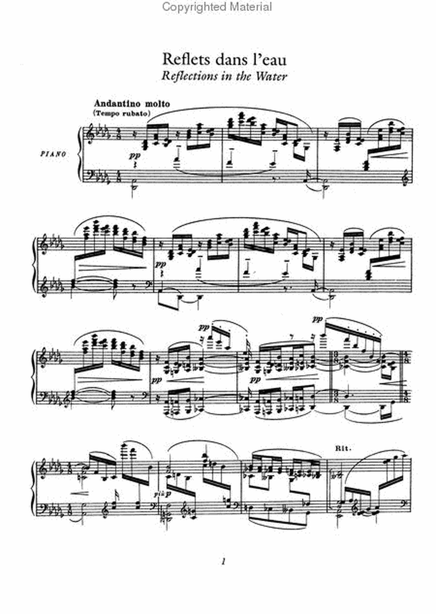 Images: Books I & II for Solo Piano