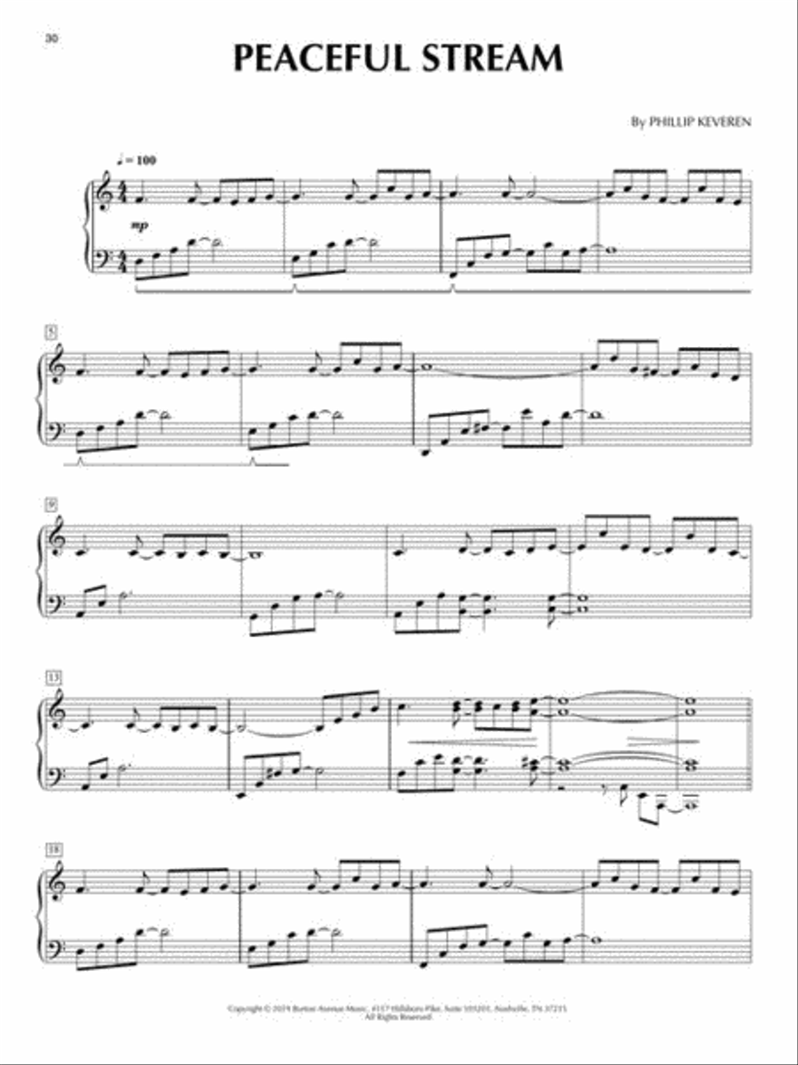 Piano Calm Piano Calm Piano Solo scores gallery preview page 5