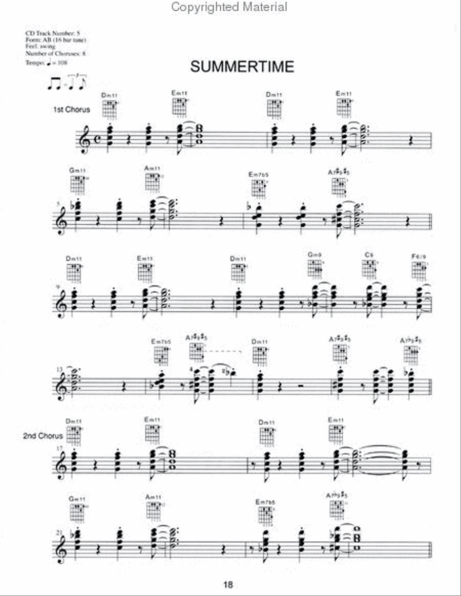 Vol. 54 Maiden Voyage Guitar Voicings Guitar scores gallery preview page 5