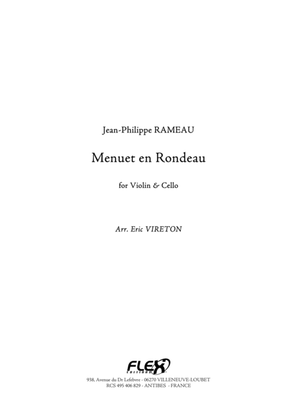Book cover for Menuet en Rondeau