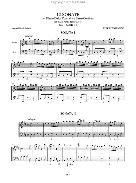 12 Sonatas from the Parma ms. Sanv. D. 145