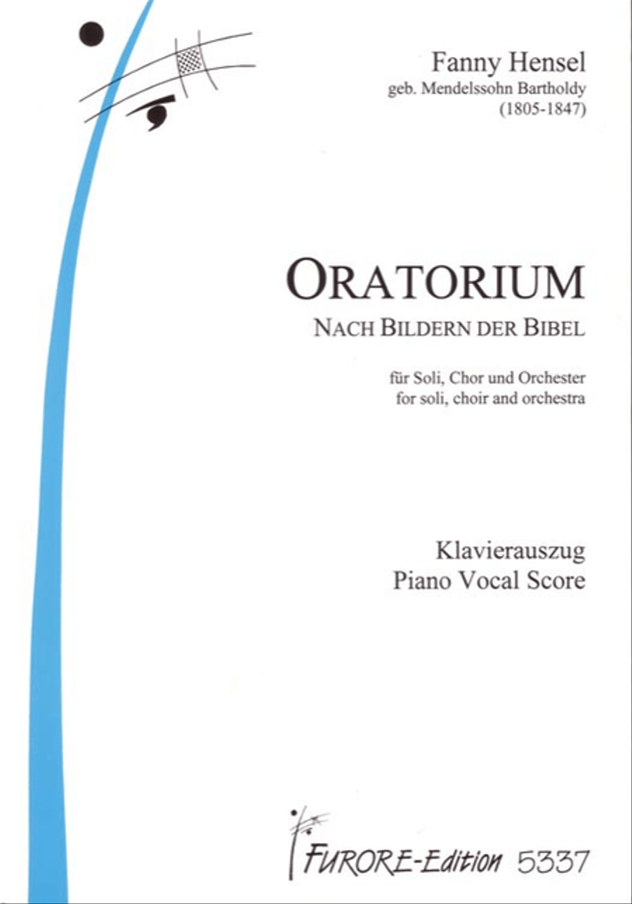 Oratorium nach Bildern der Bibel/Oratoria on words of the bible Choir scores gallery preview page 1