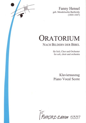 Book cover for Oratorium nach Bildern der Bibel/Oratoria on words of the bible