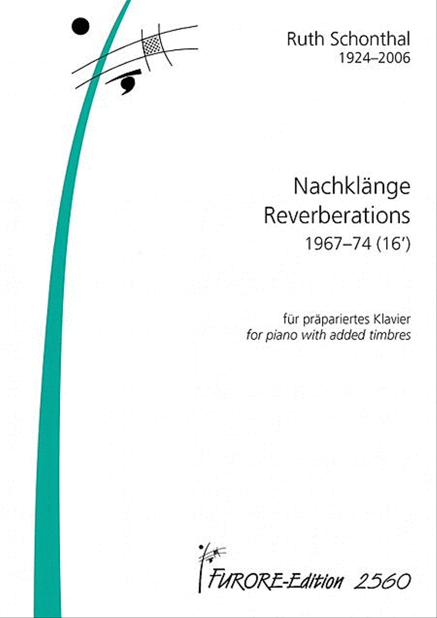Nachklange (Reverberations) Harpsichord scores gallery preview page 1