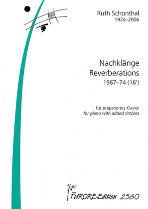Book cover for Nachklange (Reverberations)