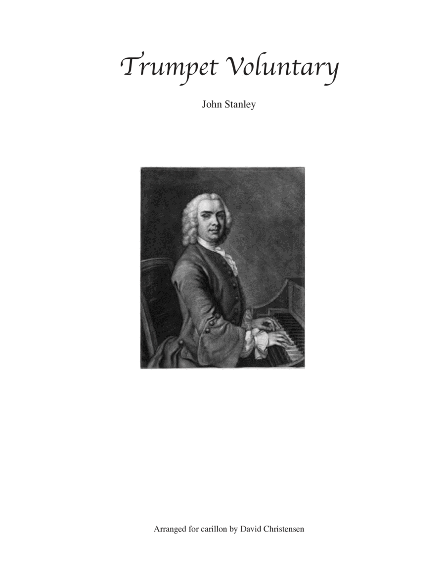 Trumpet Voluntary for Carillon Trumpet scores gallery preview page 1