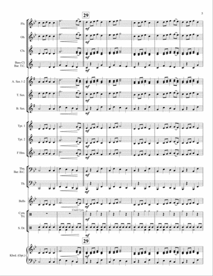 Cruisin Susan Cruisin Susan Concert Band scores gallery preview page 6