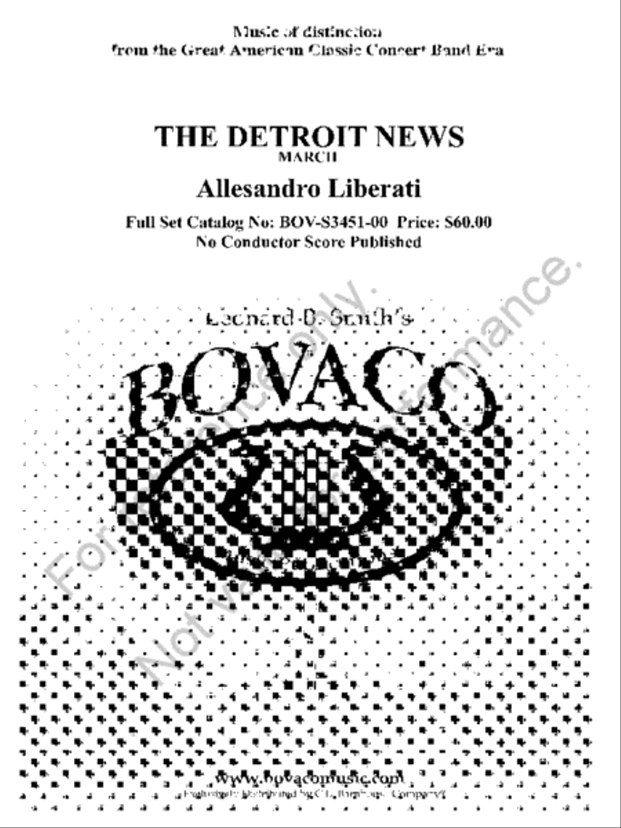 The Detroit News Concert Band scores gallery preview page 2