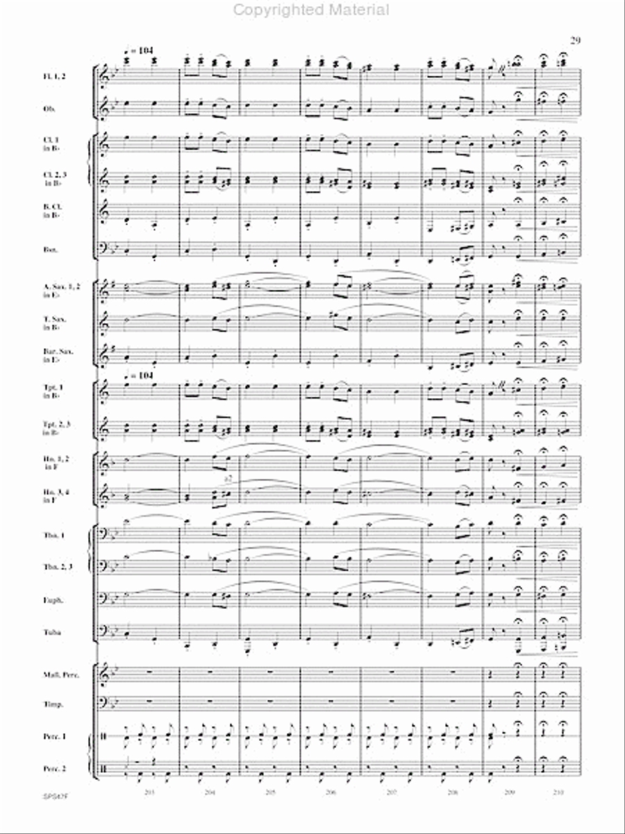 Polaska Przeplatanka Polaska Przeplatanka Concert Band scores gallery preview page 30