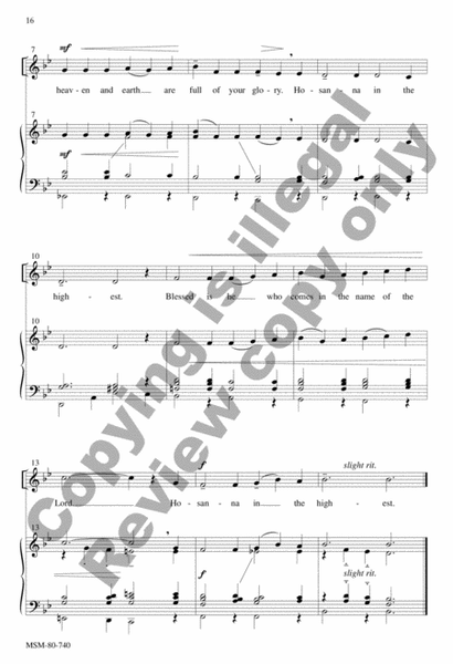 Missa St. Andrew (Choral Score)