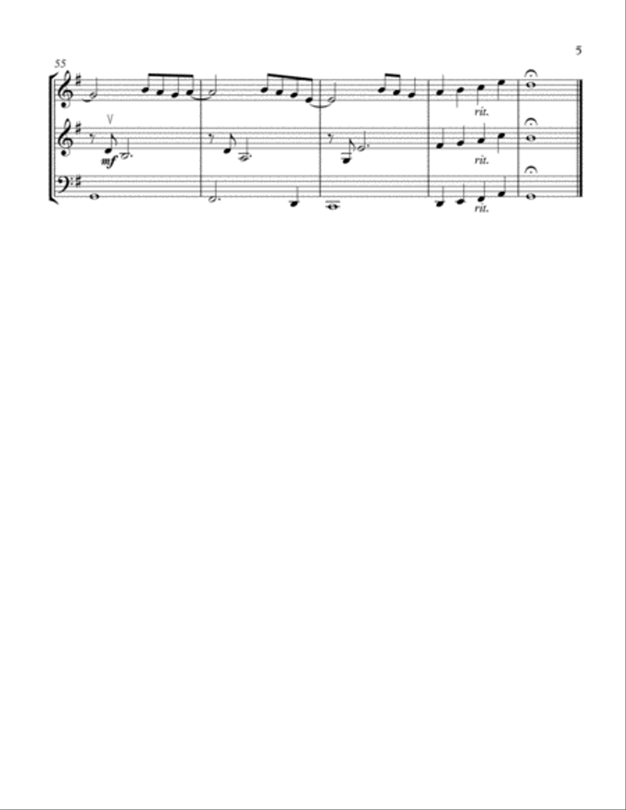 Wonderful Tonight String Trio scores gallery preview page 6