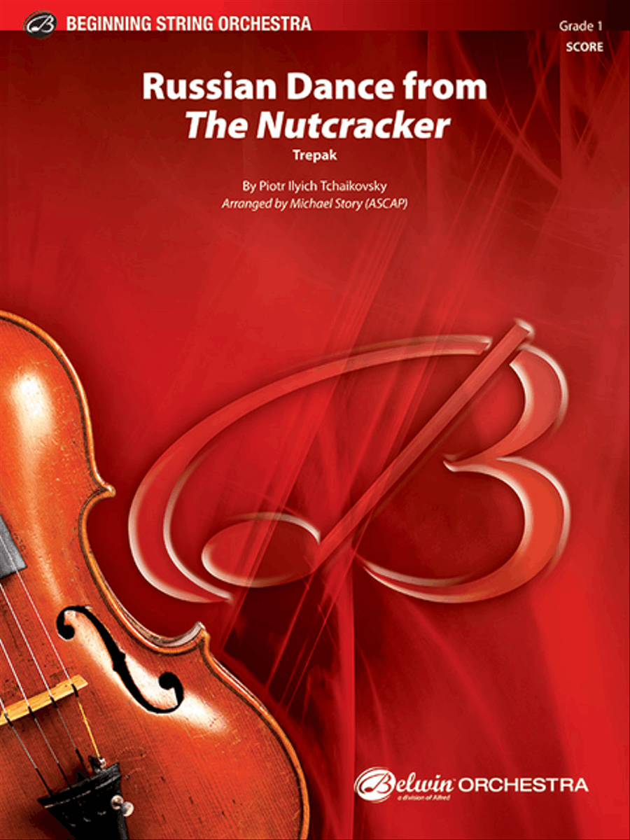Russian Dance from The Nutcracker String Orchestra scores gallery preview page 1