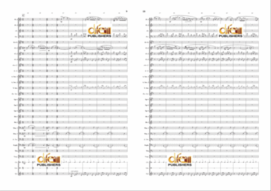 Danzon 2 Concert Band scores gallery preview page 5