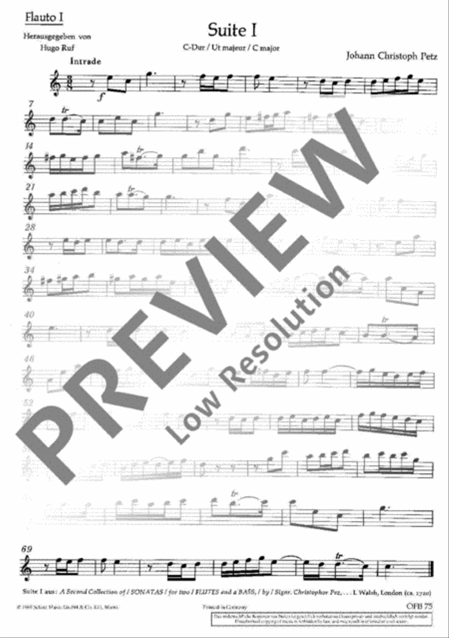 2 Suites Alto Recorder scores gallery preview page 21