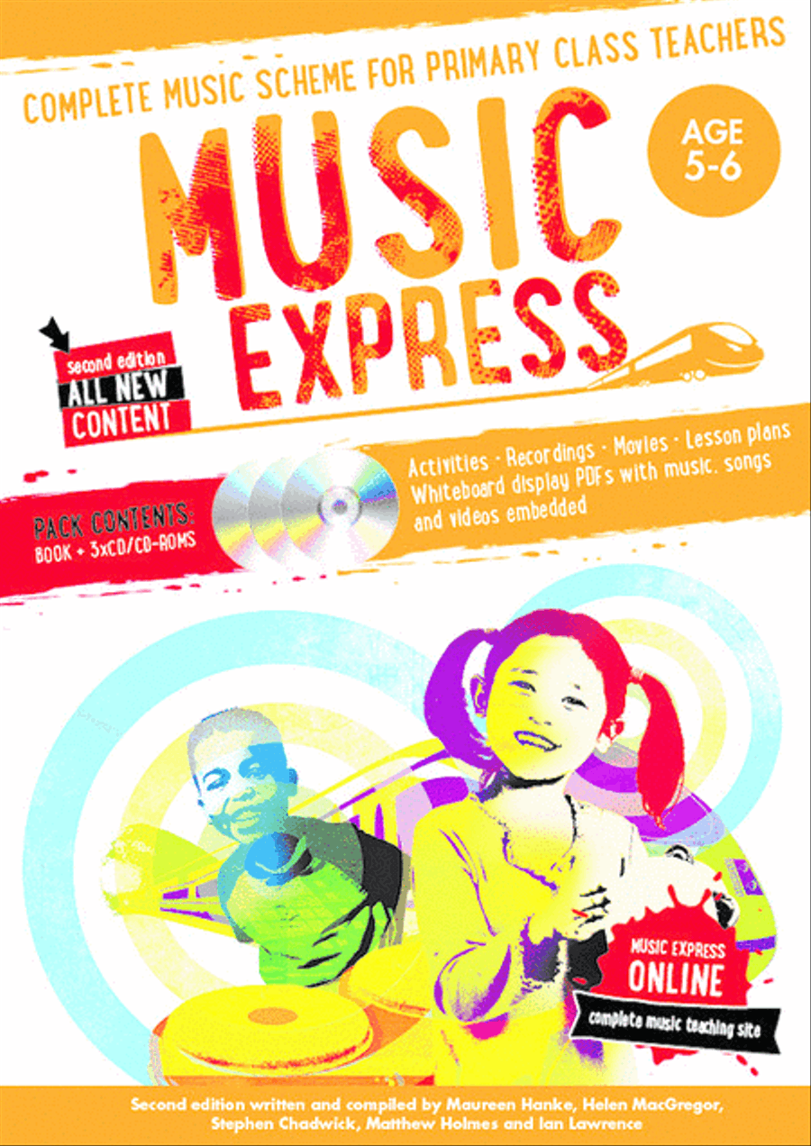 Music Express - Age 5-6 Book and Digital Audio scores gallery preview page 1