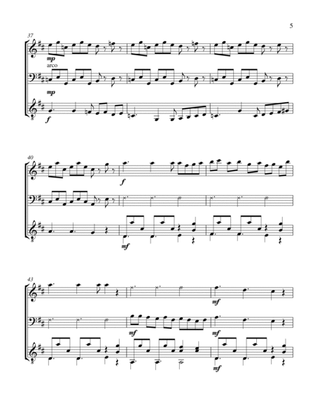 Three Entertainments for Flute, Cello and Guitar - Fiesta - Score and Parts image number null