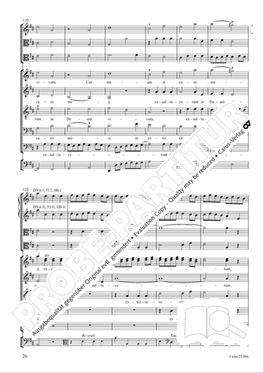 Quam dilecta tabernacula Men's Choir scores gallery preview page 27