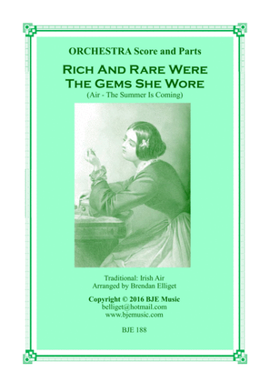 Rich and Rare Were The Gems She Wore - Vocal with Orchestra PDF