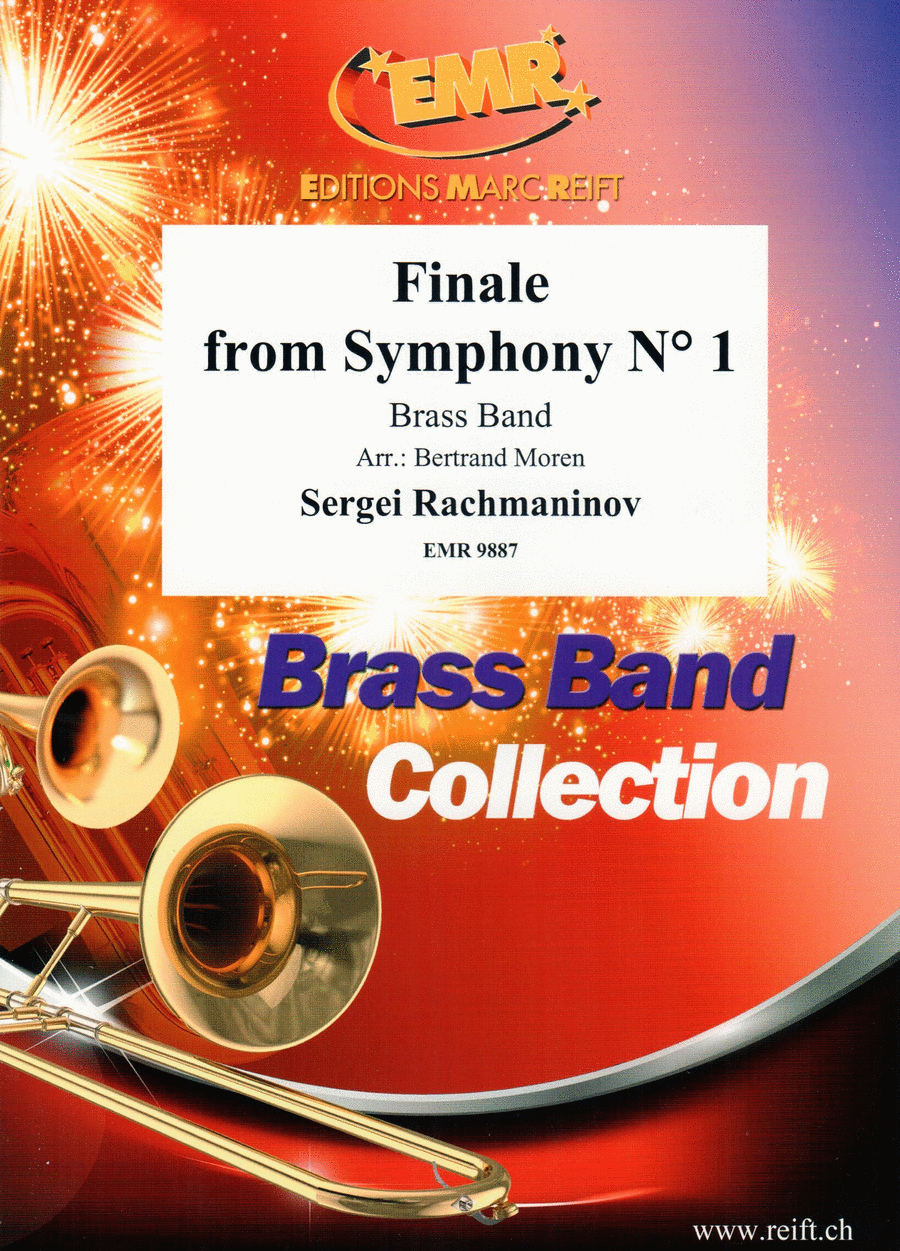 Finale from Symphony No. 1 Brass Band scores gallery preview page 1