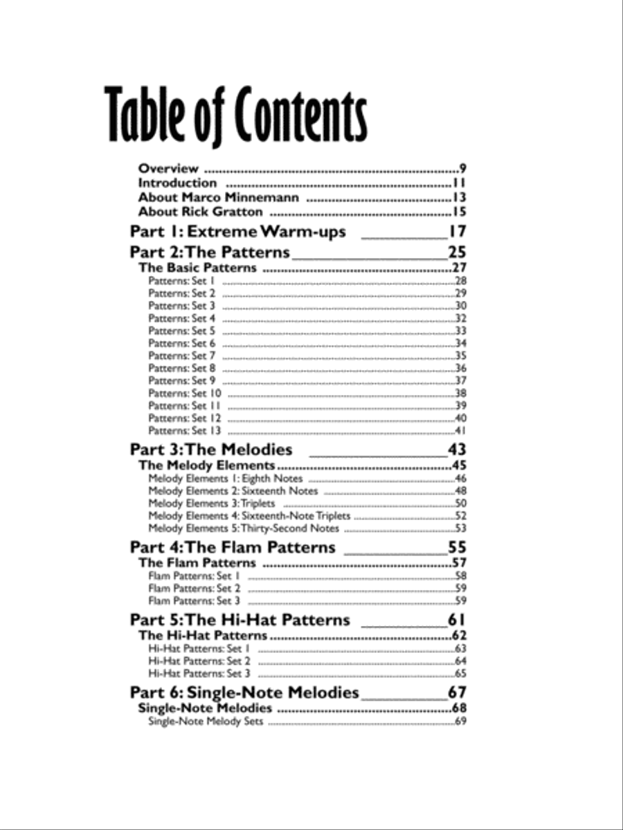 Extreme Interdependence Extreme Interdependence Drum Set scores gallery preview page 2