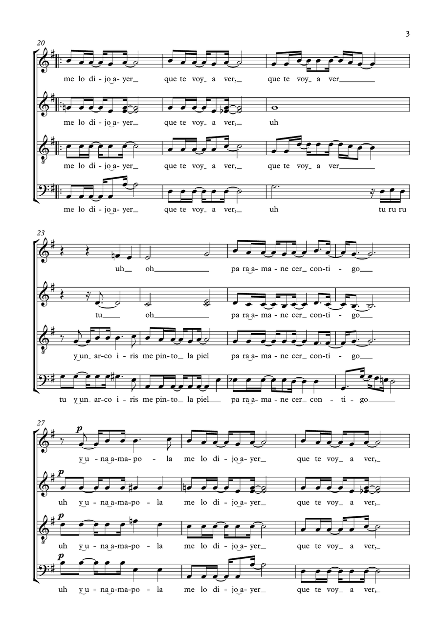 Amapola Divisi scores gallery preview page 3
