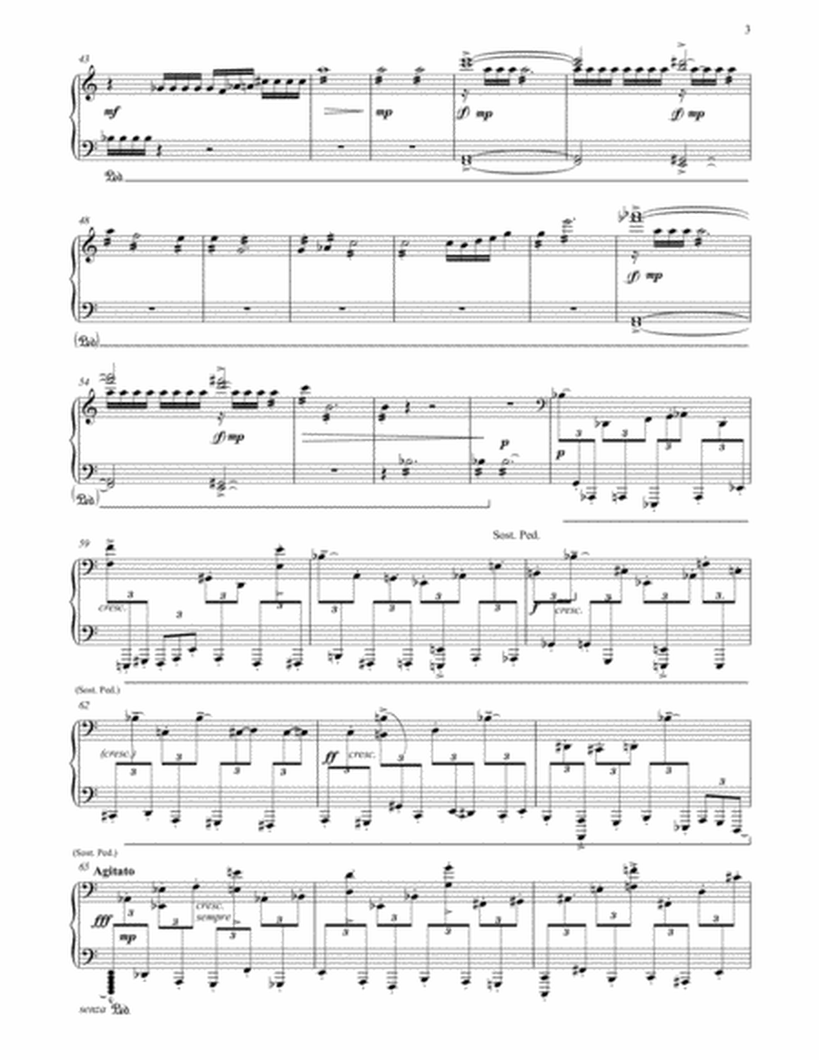 Piano Sonata, I Variation