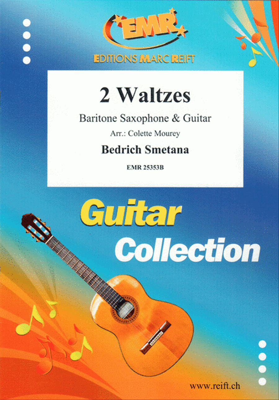 2 Waltzes Baritone Saxophone scores gallery preview page 1
