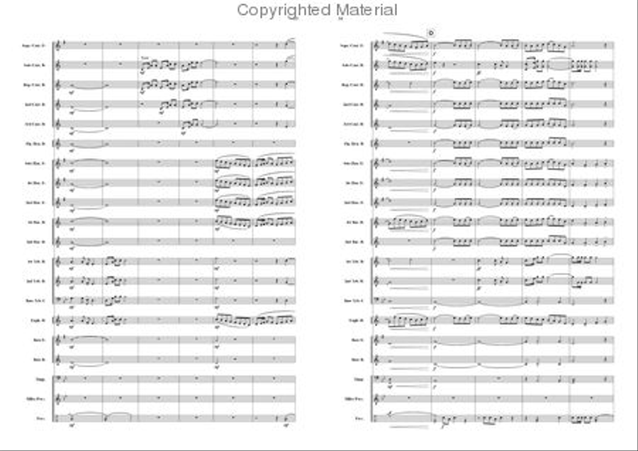 Columbus Brass Band scores gallery preview page 17