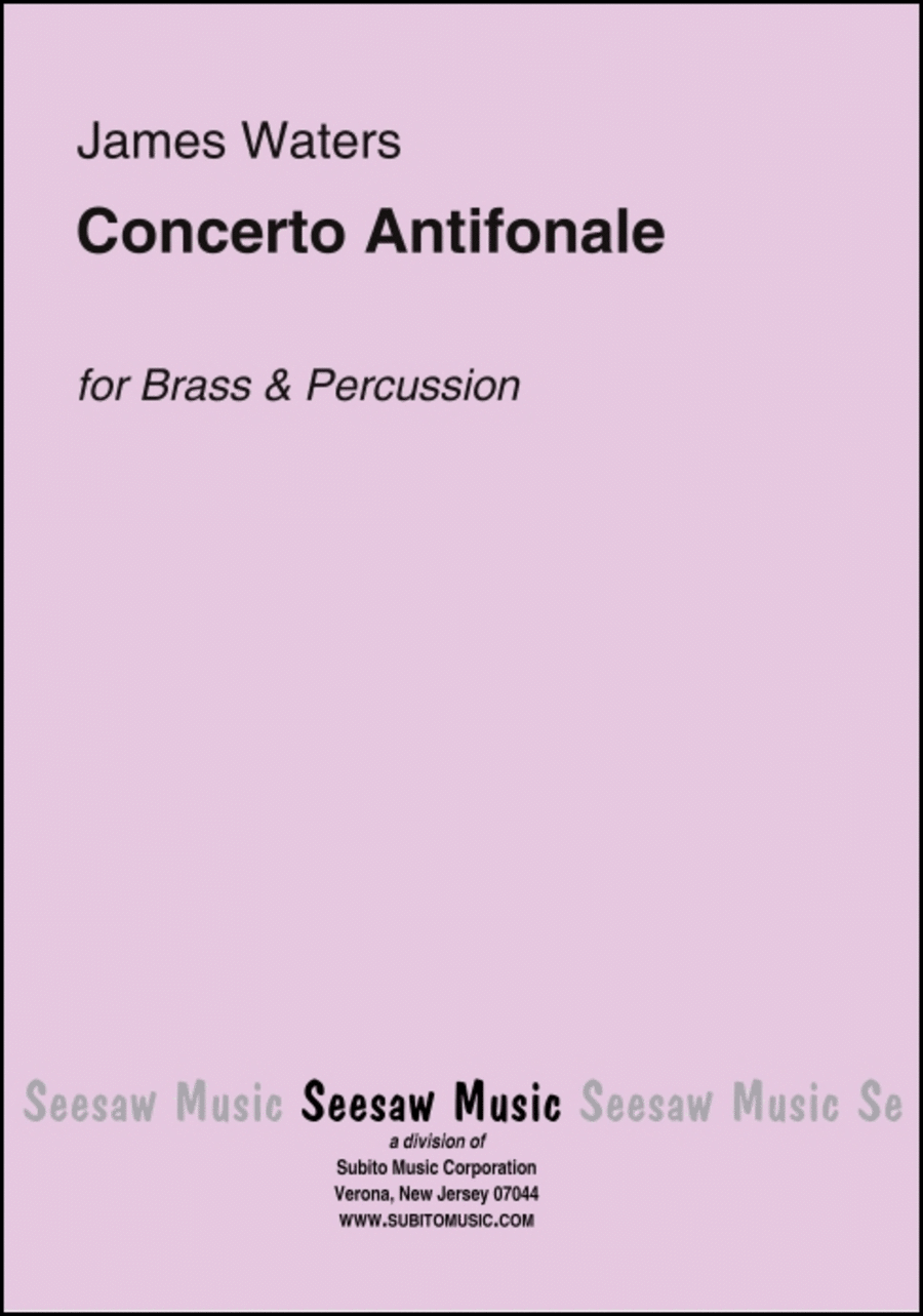 Concerto Antifonale Brass Ensemble scores gallery preview page 1