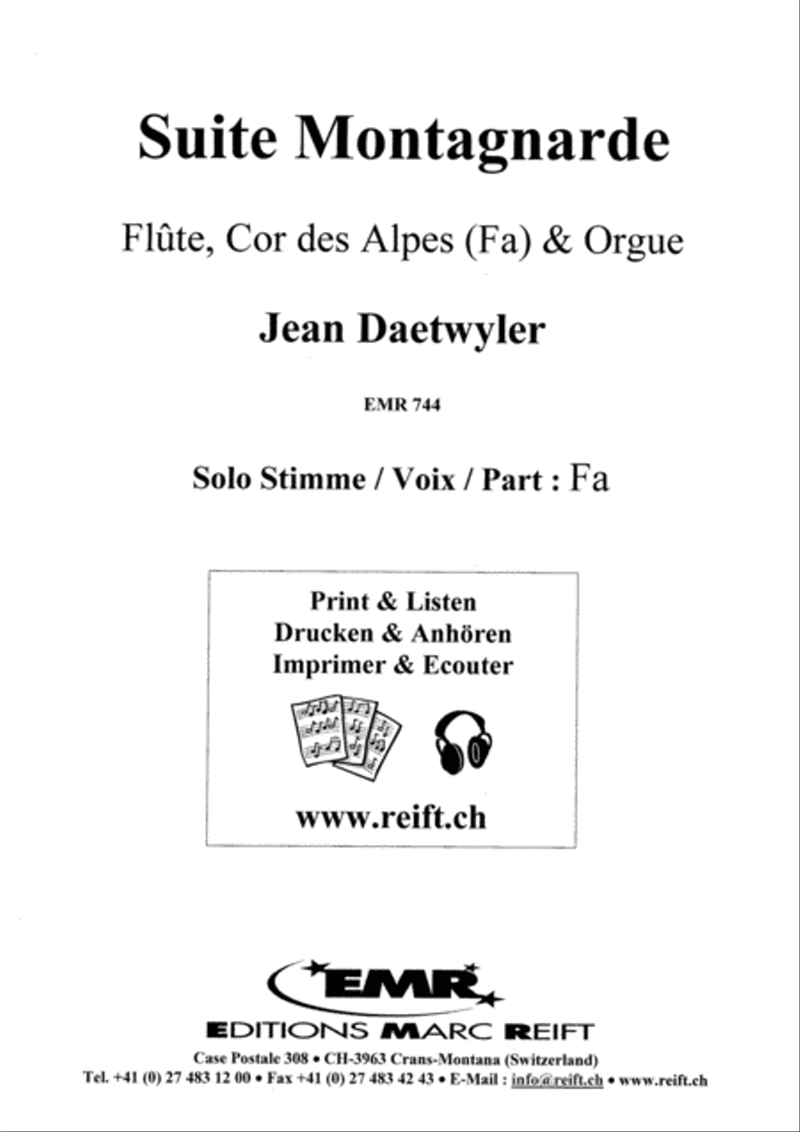 Suite Montagnarde Flute scores gallery preview page 2