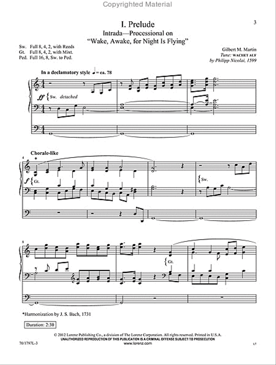 The King of Glory Comes The King of Glory Comes Organ Solo scores gallery preview page 2