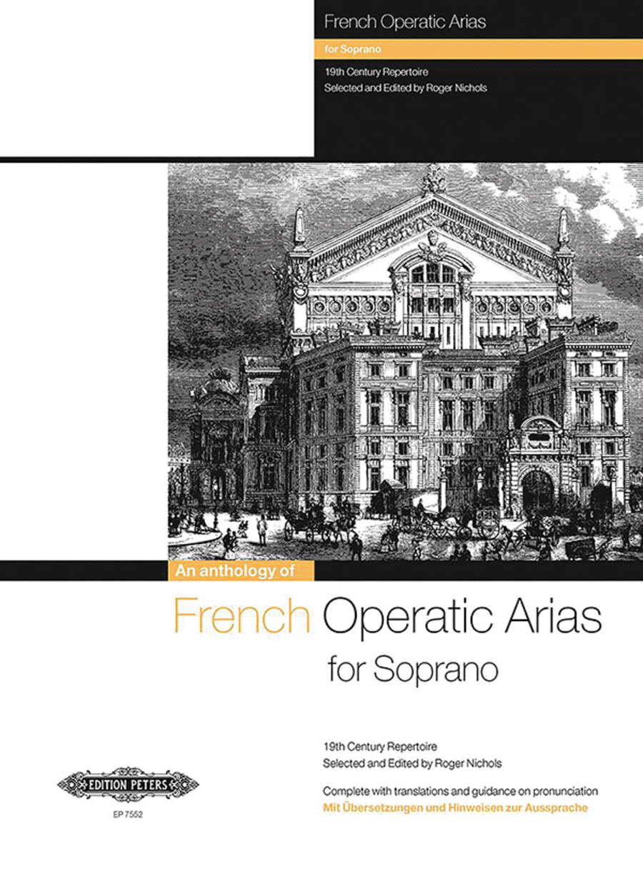 French Operatic Arias for Soprano and Piano Soprano Voice scores gallery preview page 1