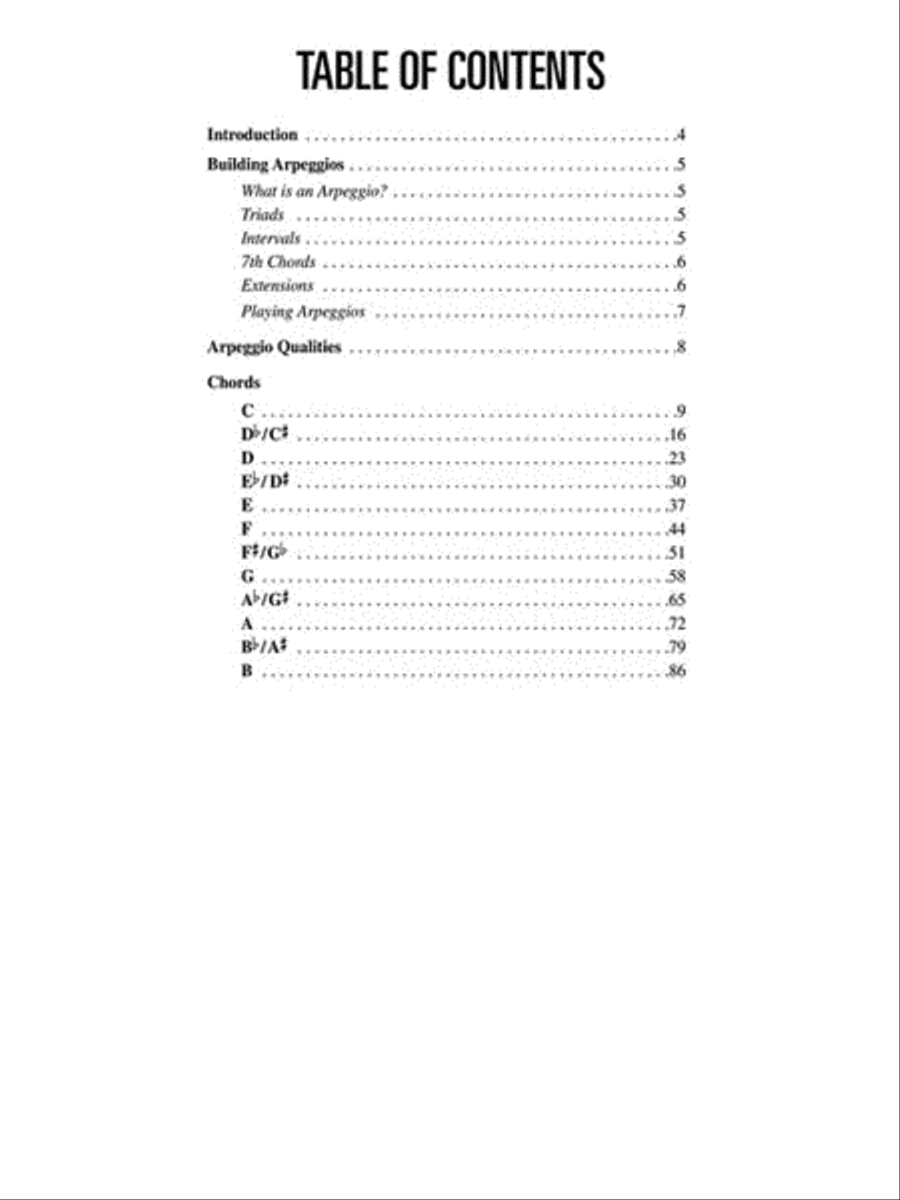 Bass Arpeggio Finder School and Community scores gallery preview page 2