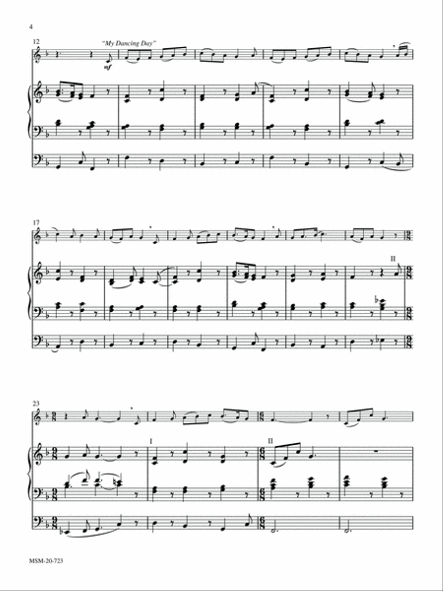 Christmas Carol Trilogy Christmas Carol Trilogy Trumpet scores gallery preview page 6