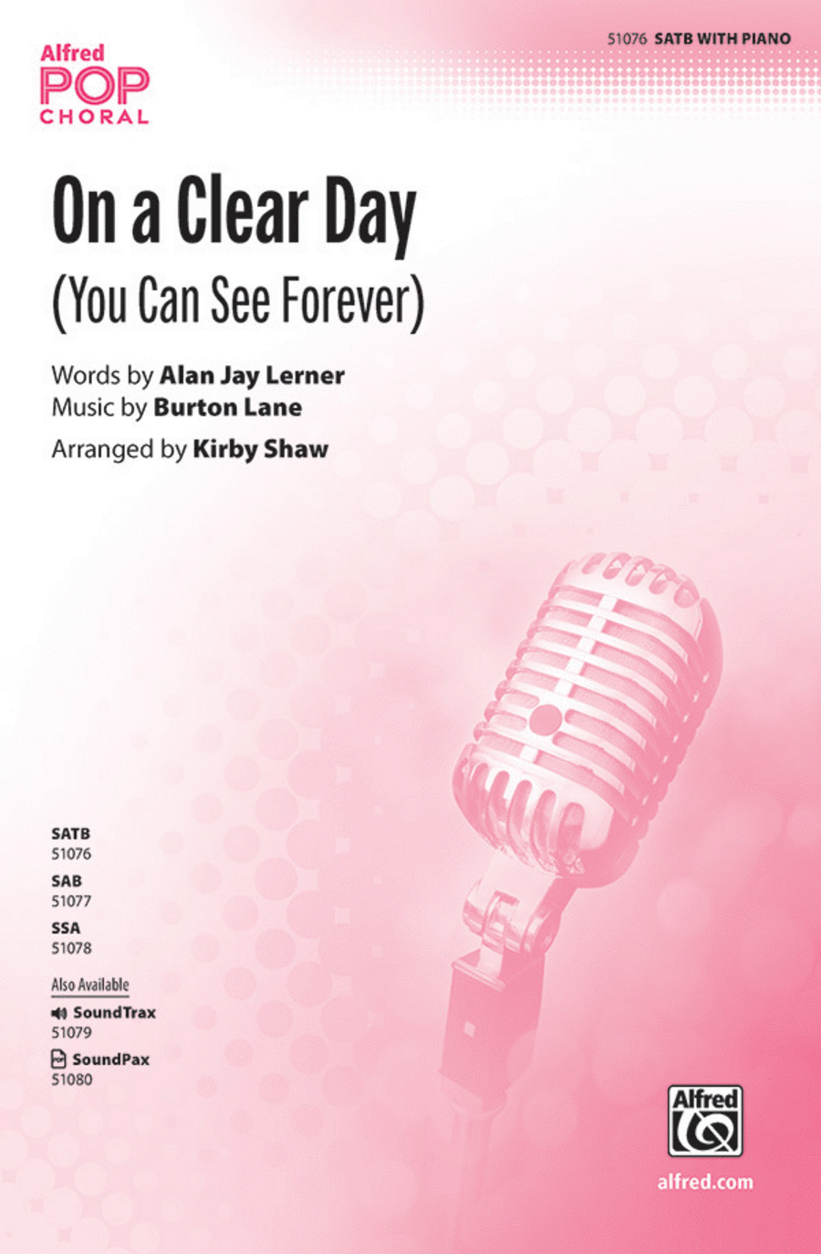 On a Clear Day On a Clear Day 4-Part scores gallery preview page 1