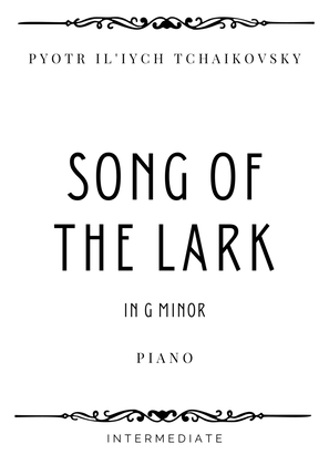 Book cover for Tchaikovsky - March: Song of The Lark in G minor - Intermediate
