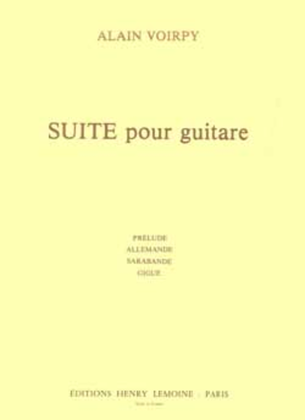 Book cover for Suite Pour Guitare
